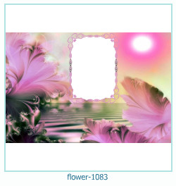 цветочная фоторамка 1083