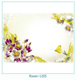цветочная фоторамка 1205