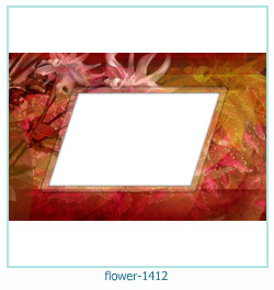 цветочная фоторамка 1412