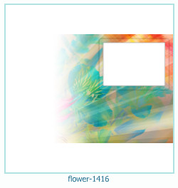 цветочная фоторамка 1416