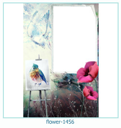 цветочная фоторамка 1456