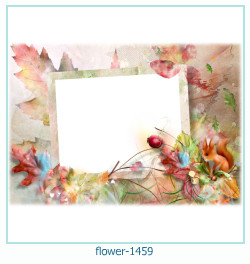 цветочная фоторамка 1459