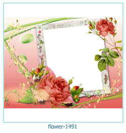 цветочная фоторамка 1491