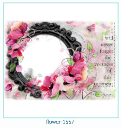 цветочная фоторамка 1557