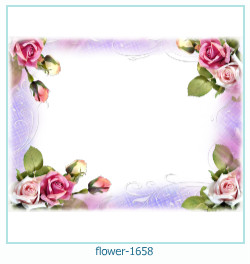 цветочная фоторамка 1658