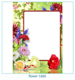 цветочная фоторамка 1660