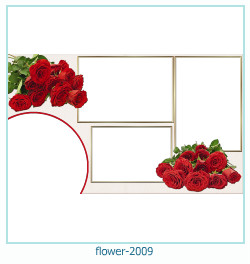 цветочная фоторамка 2009
