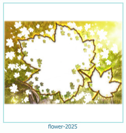 цветочная фоторамка 2025