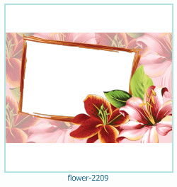 цветочная фоторамка 2209