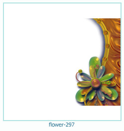 цветочная фоторамка 297