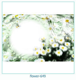 цветочная фоторамка 649