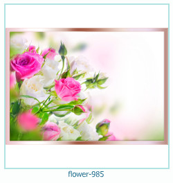 цветочная фоторамка 985