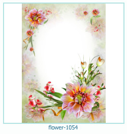 цветочная фоторамка 1054