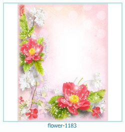 цветочная фоторамка 1183