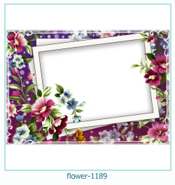 цветочная фоторамка 1189