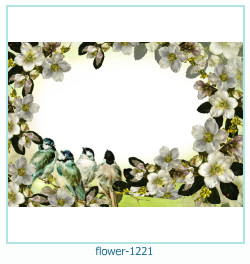 цветочная фоторамка 1221