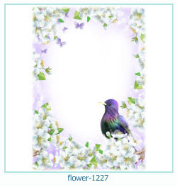 цветочная фоторамка 1227