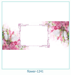 цветочная фоторамка 1241