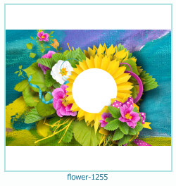 цветочная фоторамка 1255
