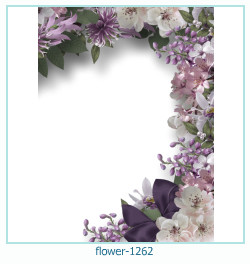 цветочная фоторамка 1262