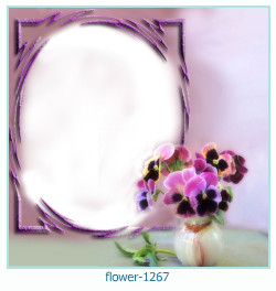 цветочная фоторамка 1267