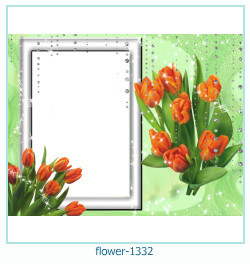 цветочная фоторамка 1332