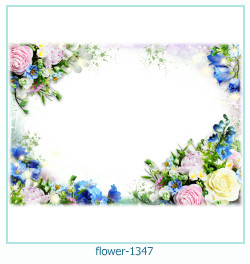 цветочная фоторамка 1347