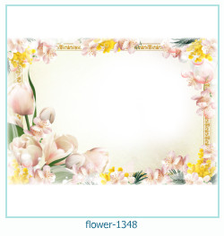 цветочная фоторамка 1348