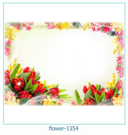 цветочная фоторамка 1354