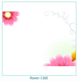 цветочная фоторамка 1360