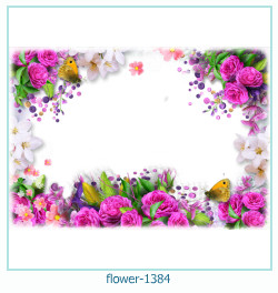 цветочная фоторамка 1384