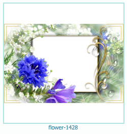 цветочная фоторамка 1428