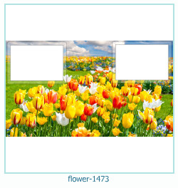 цветочная фоторамка 1473