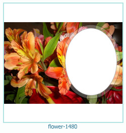 цветочная фоторамка 1480