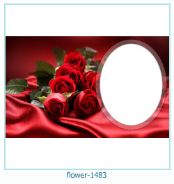 цветочная фоторамка 1483