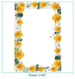 цветочная фоторамка 1487