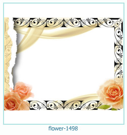 цветочная фоторамка 1498