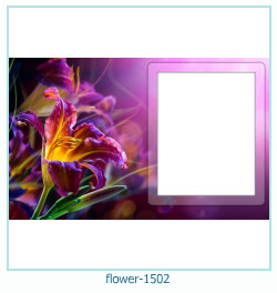 цветочная фоторамка 1502