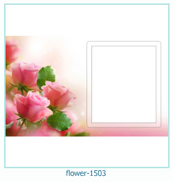 цветочная фоторамка 1503