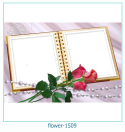 цветочная фоторамка 1509