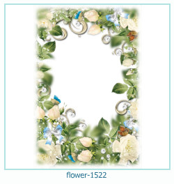 цветочная фоторамка 1522