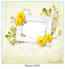 цветочная фоторамка 1544
