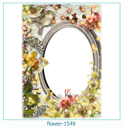цветочная фоторамка 1549