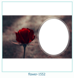 цветочная фоторамка 1552
