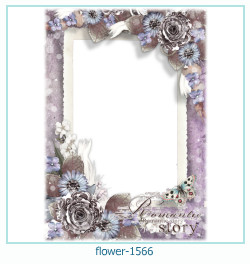 цветочная фоторамка 1566