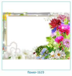 цветочная фоторамка 1619