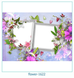 цветочная фоторамка 1622