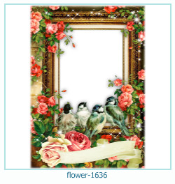 цветочная фоторамка 1636