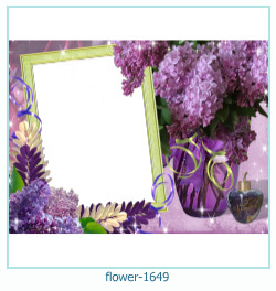 цветочная фоторамка 1649