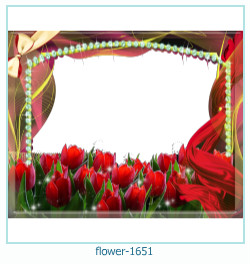 цветочная фоторамка 1651